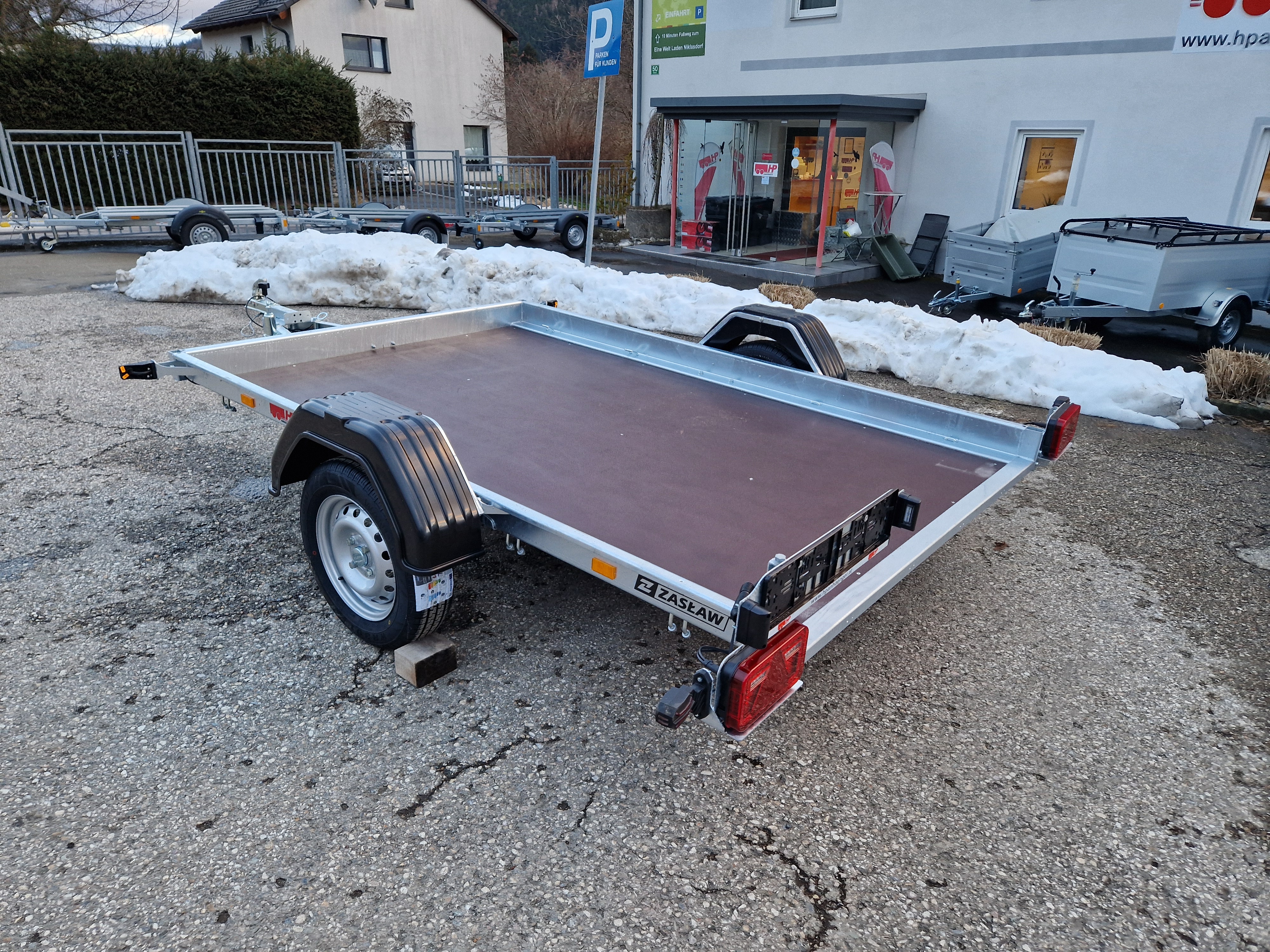 PKW-Anhänger, Fahrzeugtransporter, Universaltransporter HP 752616 UK kippbar 750 kg ungebremst